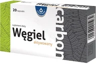 Układ pokarmowy - Oleofarm Carbon węgiel aktywny x 20 kaps - miniaturka - grafika 1
