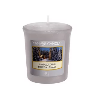 Świece - Yankee Candle VOTIVE CANDLELIT CABIN 49G - grafika 1