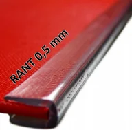 Akcesoria motoryzacyjne - Listwa krawędziowa rantowa PRZEZROCZYSTA 0,5mm - miniaturka - grafika 1