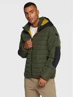 Kurtki męskie - CMP Kurtka puchowa 32K3187 Zielony Regular Fit - miniaturka - grafika 1