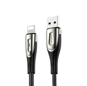 Kable USB - Joyroom Kabel USB do Lightning Sharp S-M411 3A, 2m (czarny) - miniaturka - grafika 1
