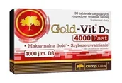 Suplementy diety - Olimp gold-vit d3 4000 fast x 30 tabl.ul.r - miniaturka - grafika 1