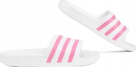 Klapki i japonki damskie - Klapki Damskie Adidas Adilette Aqua Biało-różowe GZ5237 r 42 - miniaturka - grafika 1