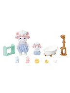 Akcesoria dla lalek - Sylvanian Families Akcesoria dla lalek "Marshmallow Mouse Bath Fun" - 3+ - miniaturka - grafika 1