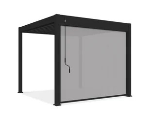 Roleta opuszczana do pergoli ELEGANCE/DELUXE/FUSION 3 m Anthracite - Gutroof - Kratki i pergole - miniaturka - grafika 1