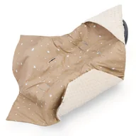 Śpiworki dla dzieci - Kocyk do pieluszki fotelik dziecięcy 90x90 cm - śpiworek kocyk do wózków i fotelików samochodowych dla noworodków i małych dzieci letnie rożki - miniaturka - grafika 1