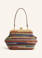 Torebki damskie - Coach Torebka Kisslock Frame 27 beige - miniaturka - grafika 1