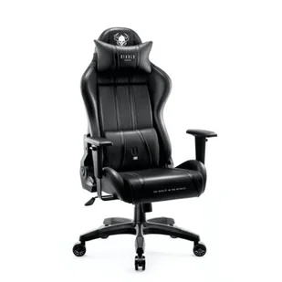 Diablo Chairs X-One 2.0 Normal Size czarno-czarny - Fotele gamingowe - miniaturka - grafika 1