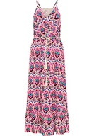 Sukienki - IZIA Damska sukienka maxi z nadrukiem na całej powierzchni 19326434, różowa, wielokolorowa, S, Różowy, wielokolorowy, S - miniaturka - grafika 1
