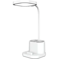 Papier do drukarek - Lampka Biurkowa Led Platinet Pen Holder Biala 4W (45777) - miniaturka - grafika 1