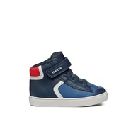 Buty dla chłopców - Geox B GISLI Boy A, buty dziecięce-dziecięce, 20 EU, Niebieski, 20 EU - miniaturka - grafika 1