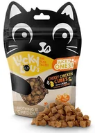 Przysmaki dla kotów - Lucky Lou Lucky Ones Cubes Ser & Kurczak 80g - miniaturka - grafika 1