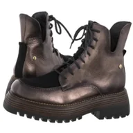 Botki damskie - Botki Brązowe 07110-02/00-8 (MA1424-a) Maciejka - miniaturka - grafika 1