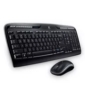 Zestawy komputerowe - Logitech MK320 klawiatura RF Wireless QWERTZ Słoweński Czarny - miniaturka - grafika 1