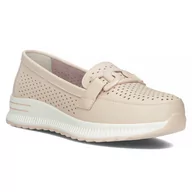 Półbuty damskie - Skórzane półbuty damskie Filippo DP4400/23 PI różowe - miniaturka - grafika 1