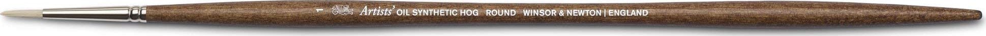SmartMax ARTISTS' OIL SYNTHETIC HOG BRUSH ROUND SIZE 1