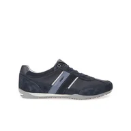 Sneakersy męskie - Męskie Sneakersy GEOX U WELLS U52T5C-02211-C4021 – Granatowy - miniaturka - grafika 1