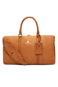 Torby podróżne - Zamszowa torba zmonogramem Jordan (25l) - Brązowy - Nike - miniaturka - grafika 1