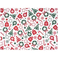 Obrusy i serwetki - Podkładka Słodycze czerwony, 33 x 45 cm - miniaturka - grafika 1