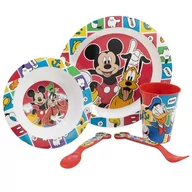Zestawy naczyń dla dzieci - Stor 5-częściowy plastikowy zestaw naczyń  Mickey - miniaturka - grafika 1
