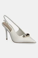 Czółenka - Aldo szpilki skórzane CAMBERLEY kolor beżowy 14053621 - miniaturka - grafika 1