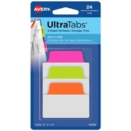 Zakładki indeksujące - Zakładki indeksujące Avery 50,8x38,1 24 szt. neon - miniaturka - grafika 1