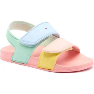 Tommy Hilfiger Sandały - Buty dla dziewczynek - miniaturka - grafika 1