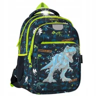 Plecaki szkolne i tornistry - PLECAK SZKOLNY TORNISTER DINO DINOZAUR DLA CHŁOPCA KLASA 1 3 WOREK PIÓRNIK - miniaturka - grafika 1