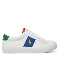 Buty dla chłopców - Sneakersy Polo Ralph Lauren Ryley RL02447102 Biały - miniaturka - grafika 1