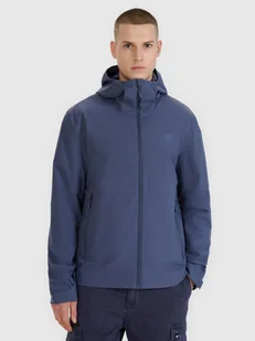 Męska kurtka przejściowa 4F 4FWSS25TTJAM704 - granatowa - Kurtki i kamizelki sportowe męskie - miniaturka - grafika 1