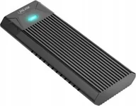 Obudowy i kieszenie na dyski twarde - Kieszeń InLine InLine® USB3.2 Gen.2 USB Type-C to M.2 SSD PCIe NVMe & SATA Enclosure TOOL FREE - miniaturka - grafika 1