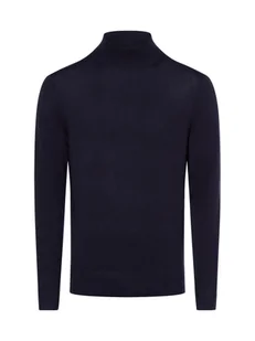 Calvin Klein Męski sweter Mężczyźni Wełna niebieski jednolity, S - Swetry męskie - miniaturka - grafika 1