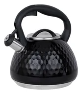 Czajniki na gaz - Resto Kitchenware 90606 czajnik 2,7 l Czarny - miniaturka - grafika 1