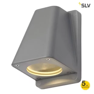 Spotline Kinkiet WALLYX GU10 ścienna, srebrnoszara, max. 50W, IP44  227194 - Lampy ogrodowe - miniaturka - grafika 3