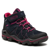 Buty dla dziewczynek - Kozaki Primigi GORE-TEX 4896022 S Granatowy - miniaturka - grafika 1