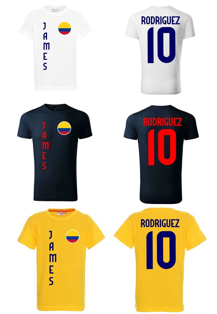 Koszulka KOLUMBIA James RODRIGUEZ 10 jr