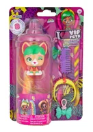 Figurki dla dzieci - VIP PETS MINI FANS BOW POWER S5 LALKA PIESEK FIGURKA Długie Włosy LEILANI - miniaturka - grafika 1