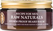 Kosmetyki i akcesoria do pielęgnacji brody - Recipe for men Balsam do brody Raw Naturals Storm Proof Beard Balm (100 ml) RAW830 - miniaturka - grafika 1