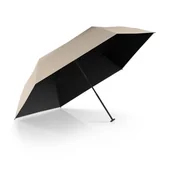 Parasole - Parasol Doppler Zero Sun manualny składany z filtrem UV brązowo-beżowy - miniaturka - grafika 1