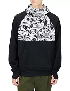 Volcom Męska bluza z kapturem, czarna, biała, M, czarny i biały, M - Bluzy męskie - miniaturka - grafika 1