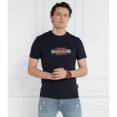Koszulki męskie - Napapijri T-shirt | Regular Fit - miniaturka - grafika 1