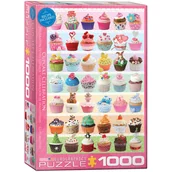 Puzzle - Eurographics Puzzle 1000 Cupcake Celebration 6000-0586 - - miniaturka - grafika 1