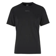 Koszulki męskie - Męska Koszulka z krótkim rękawem CRAFT ADV ESSENCE SS TEE 2 M 1914792-999000 – Czarny - miniaturka - grafika 1