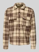 Koszule męskie - Koszula casualowa o kroju regular fit z kołnierzykiem typu kent model ‘BAKI’ - miniaturka - grafika 1