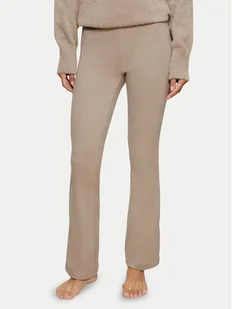 Triumph Spodnie piżamowe Smart Thermal 10221491 Beżowy Slim Fit - Piżamy damskie - miniaturka - grafika 1