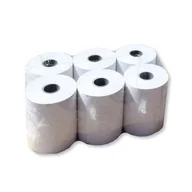 Rolki termiczne - Rolka do kasy fiskalnej 57x80 termiczna 6szt - miniaturka - grafika 1