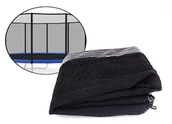 Akcesoria do trampolin - Siatka Ochronna Do Trampoliny 8 Ft (244 Cm) 3 Nogi - 6 Słupków - 6 Tuneli Czarna - miniaturka - grafika 1