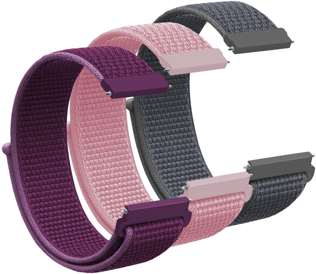 ChronSmarta Zestaw: 3x pasek ChronSmarta do smartwatch'a Xiaomi Mi Watch S1 S2 S3 i Amazfit GTR 2 2e 3 3 pro 4