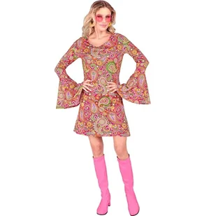 Widmann - Kostium 60s Dress, Hippie, Reggae, Flower Power, Disco Fever, Schlagermove - Moda i Uroda OUTLET - miniaturka - grafika 1
