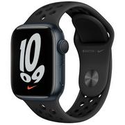 Smartwatch - Apple Watch 7 Nike GPS 41mm Midnight Aluminum/Black Sport - miniaturka - grafika 1